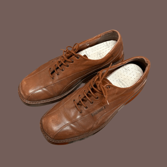 Mephisto Leather Oxfords | Brown Air Relax | Size 10 | Vintage - Picture 3 of 7